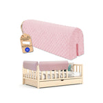 Bettkantenschutz für Babybett – Rosa Minky