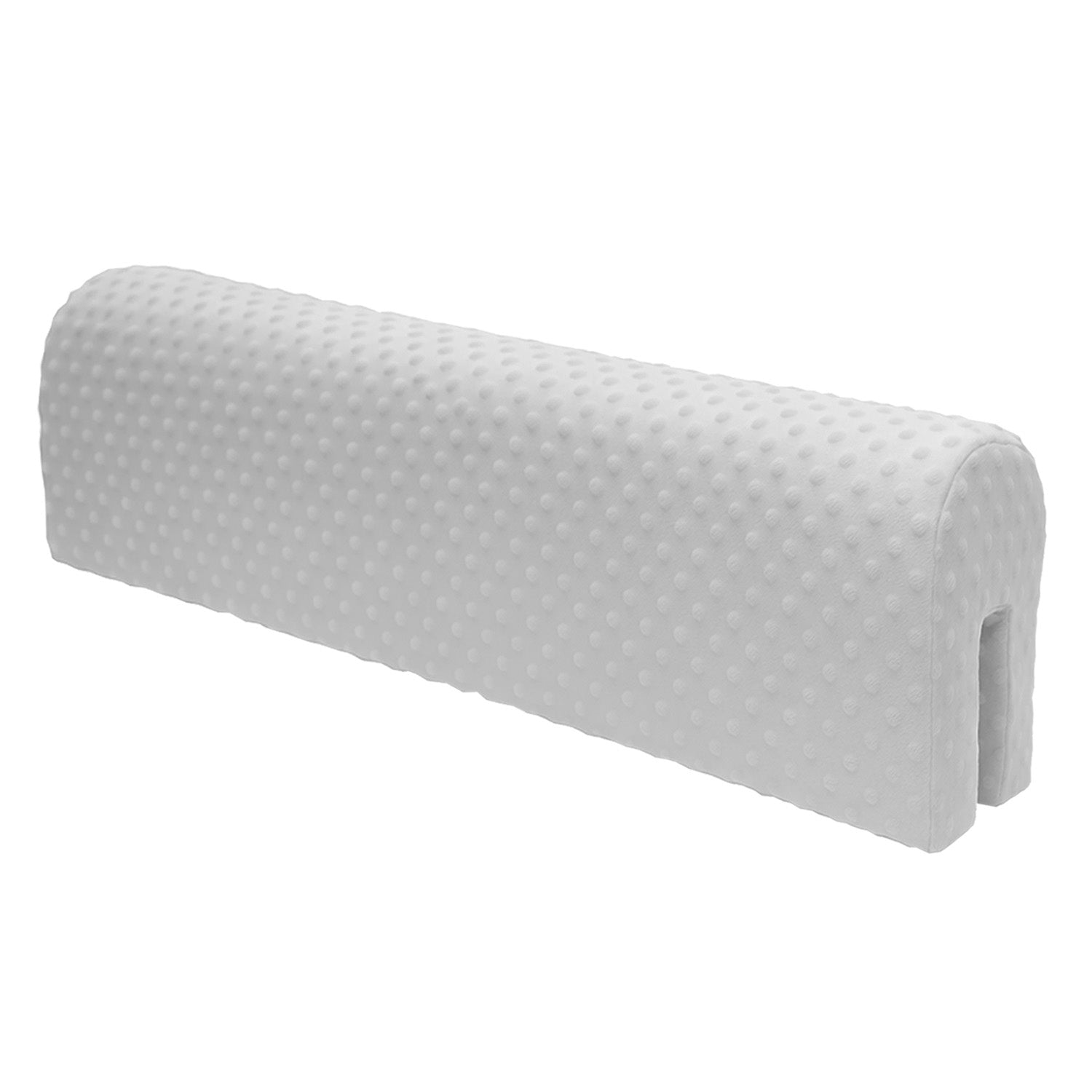 Bettkantenschutz – Polsterung für Gitterbett & Bettkante – Grau Minky