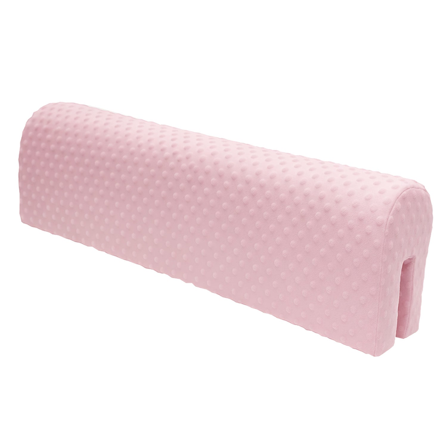 Bettkantenschutz – Polsterung für Gitterbett & Bettkante – Rosa Minky